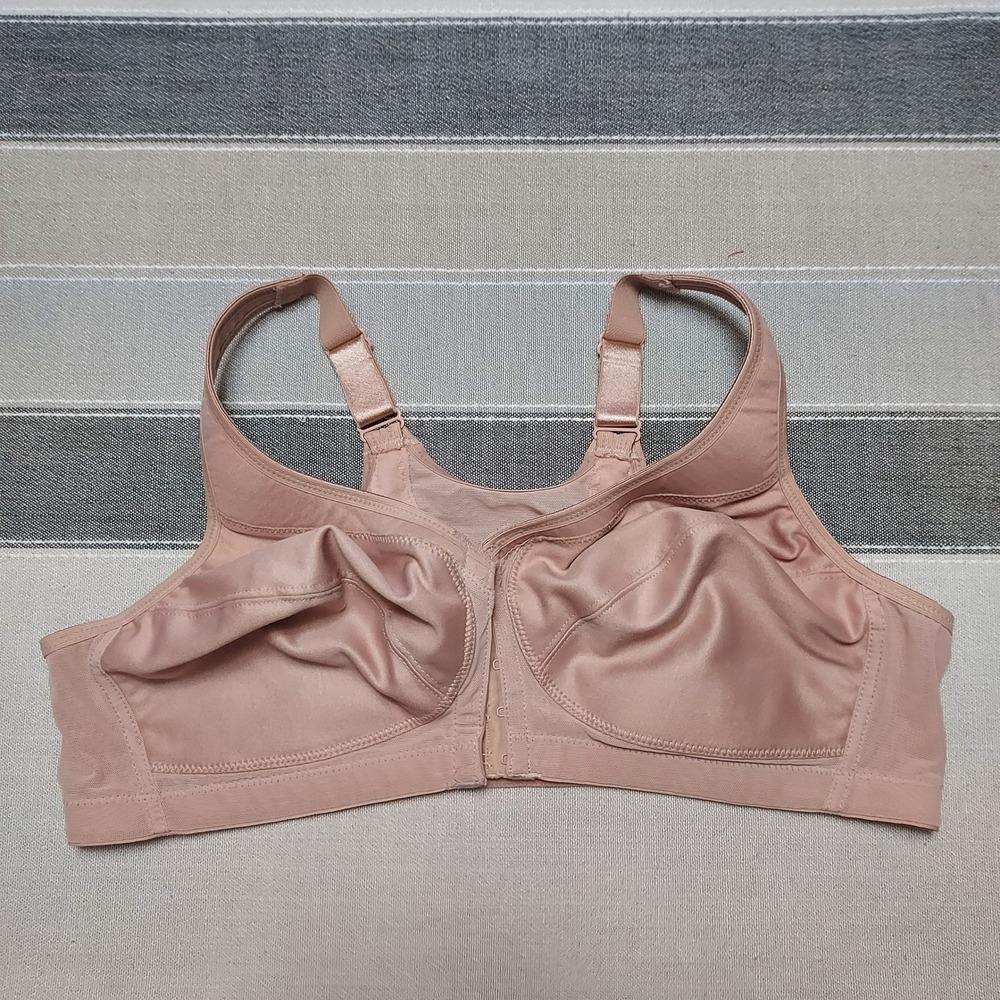 Glamorise® Magic Lift® Front-Close Posture Wireless Bra‎ 1265 Beige 42B
